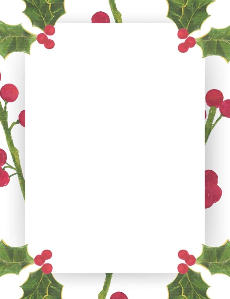 30+ free printable christmas border printable templates - the